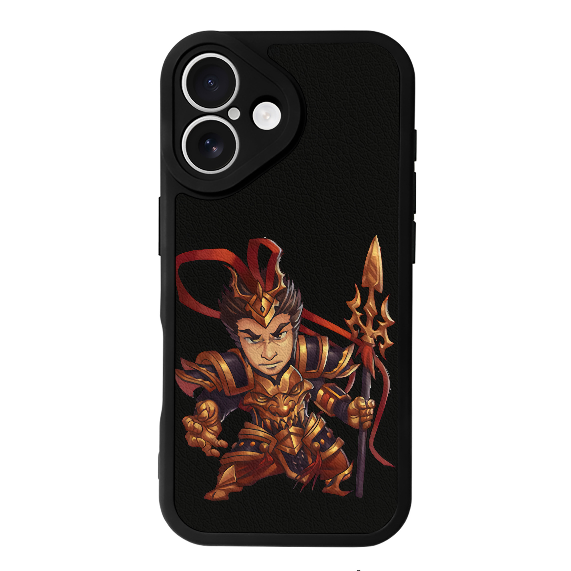 リーグ・オブ・レジェンド League of Legends LOL 【iPhone 16シリーズ対応】シリコンスマホケース（レザー調） 材質：シリコン